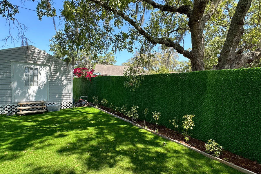 Seasonal Decor Tips: Beautifying Your Grass Fence All Year Round